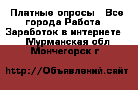 Платные опросы - Все города Работа » Заработок в интернете   . Мурманская обл.,Мончегорск г.